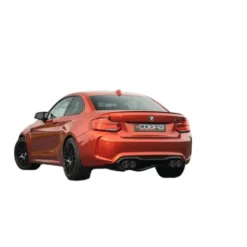 BMW M2 Competition 2018-2022 3 Kolfiber Ljuddämpare Delete Axleback Sportavgassystem Cobra Sport