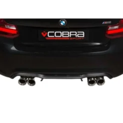 BMW M2 F87 2014-2017 3 Catback Sportavgassystem Med Avgasventil Cobra Sport