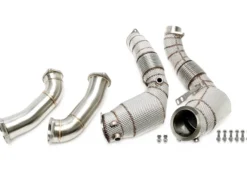BMW M5 F90 / M8 F91/F92/F93 S63M 2020- Downpipes Med Katalysator TA Technix