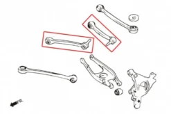 BMW M2 F87 / M3 F80 / M4 F82 / F83 Bakre Camber-stag Hardrace
