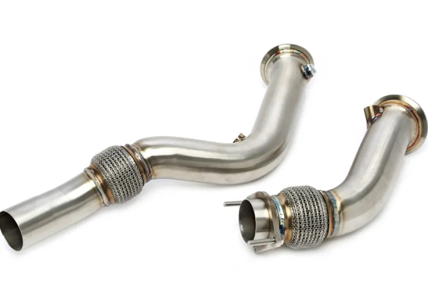 BMW M2 F87 / M3 F80 / M4 F82/F83 S55-Motor 2014-2020 Downpipe Utan Katalysator TA Technix