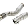 BMW M2 G87 / M3 G80 / M4 G82 S58-Motor 2020+ Downpipe Med Katalysator & Värmeskydd TA Technix