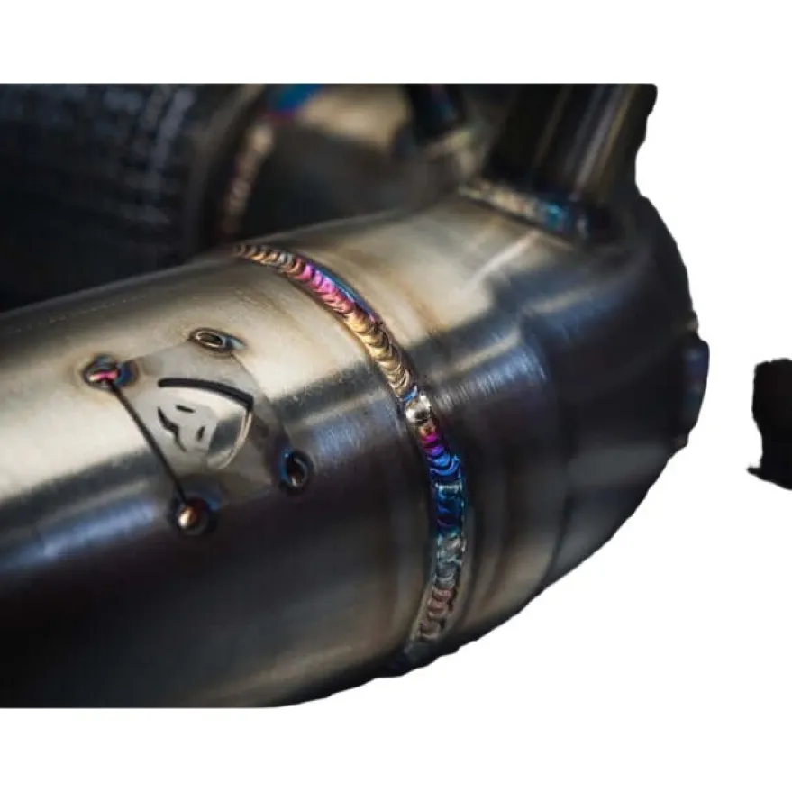 BMW M135i (F40) 2019+ 3 Downpipe De-Cat/Sportkatalysator Till PPF-Back Sportavgassystem Cobra Sport