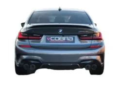BMW M340i G20 2019+ Valved GPF/PPF Back Sportavgassystem Quad Utblås Cobra Sport