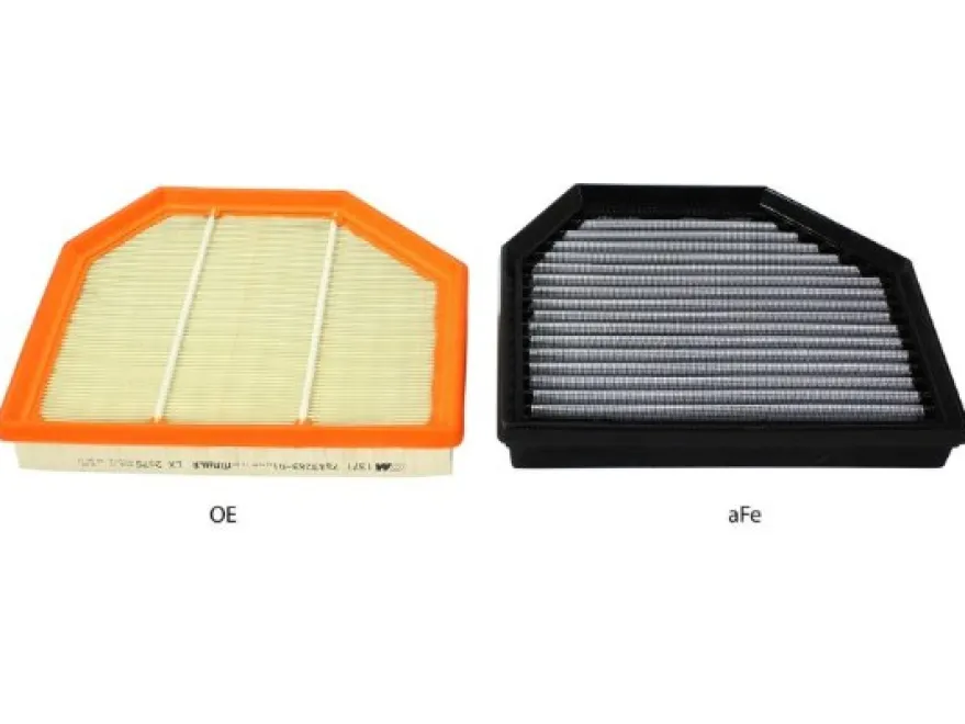 BMW M3/M4 (F80/F82) 3.0L S55 (tt) MagnumFLOW Pro Dry S Sportluftfilter aFe Power (Antal 2)