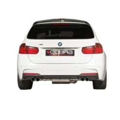 BMW 3-Serie (F30, F31) Sedan & Touring M-Sport Diffuser för Quad-Utblås Cobra Sport