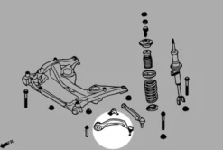 BMW 5-Serie GT F07 / 7-Serie F01/F02 Främre Nedre Främre Länkarmar (Endast RWD) Hardrace