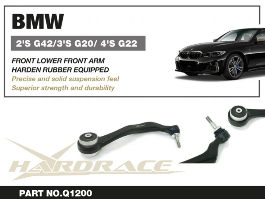 BMW 2 Series / 3 Series / 4 Series 2019-2021 Främre Nedre Främre Arm Hardrace