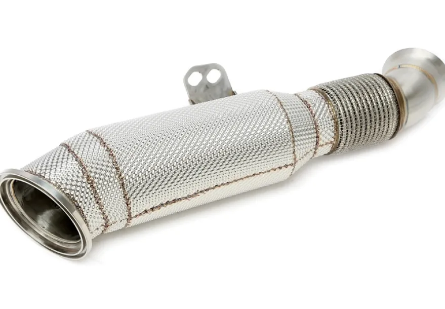 BMW X3 G01 / X4 G02 / X5 G05 / X6 G06 / X7 G07 B58-Motor 2017+ Downpipe Med Katalysator & Värmeskydd TA Technix