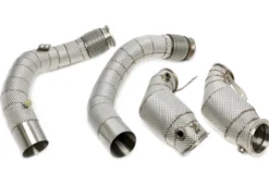 BMW X5 M F95 / X6 M F96 S63-Motor 2020-2022 Downpipe Med Katalysator & Värmeskydd TA Technix