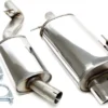 BMW Z3 Serie E36 R/CRostfritt Sportavgassystem Catback TA Technix