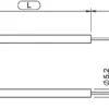 Bowden-Kabel för värmereglage (Stepped) 1.5m