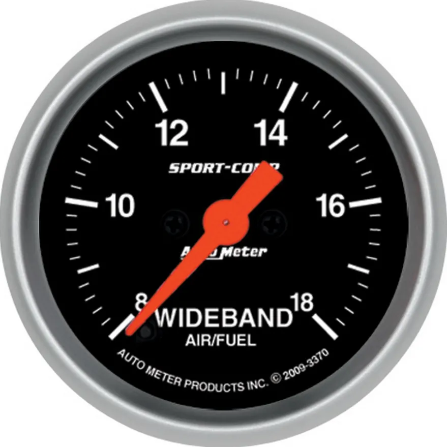 Bredbandslambda Analog 52mm 8:1-18:1 (Digital Stepper-motor) SPORT-COMP