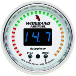 Bredbandslambda Analog PRO 52mm 10:1-20:1 DIGITAL W/ PEAK & WARN C2