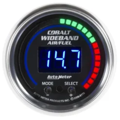 Bredbandslambda Analog PRO-PLUS 52mm 10:1-20:1 DIGITAL W/ PEAK & WARN COBALT