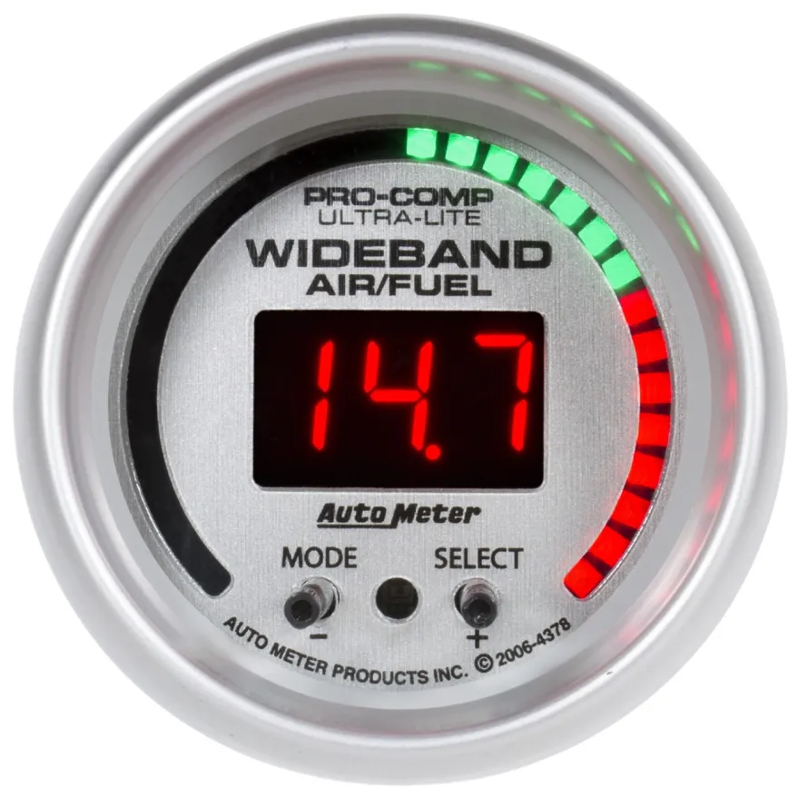 Bredbandslambda PRO-PLUS 52mm 6:1-20:1 Ultra-Lite