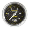 Bränsletrycksmätare 52mm 15PSI (Digital Stepper-motor) CARBON FIBER