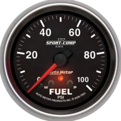 Bränsletrycksmätare 66.7mm 100PSI (Digital Stepper-motor) SPORT-COMP II