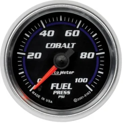 Bränsletrycksmätare 52mm 100PSI (Digital Stepper-motor) COBALT