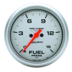 Bränsletrycksmätare 66.7mm 15PSI (Digital Stepper-motor) Ultra-Lite