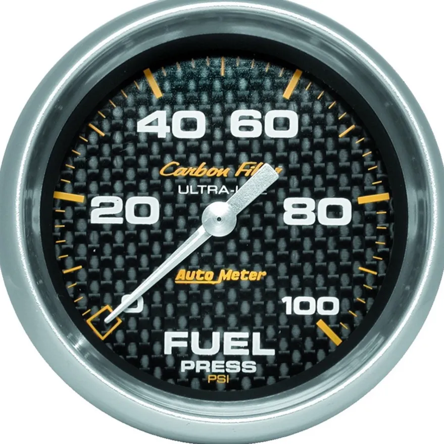 Bränsletrycksmätare 66.7mm 100PSI (Digital Stepper-motor) CARBON FIBER