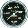 Bränsletrycksmätare 66.7mm 15PSI (Mekanisk) CARBON FIBER