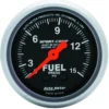 Bränsletrycksmätare 52mm 15PSI (Mekanisk) SPORT-COMP