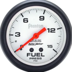 Bränsletrycksmätare 66.7mm 15PSI (Mekanisk) PHANTOM