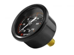 Bränsletrycksmätare 0-120psi - Svart Grams Performance
