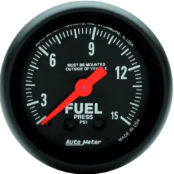 Bränsletrycksmätare Utvändig 52mm 15PSI (Mekanisk) Z-SERIES