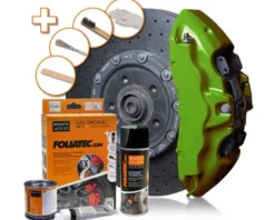 Bromsoksfärg Foliatec komplett paket performance green metallic