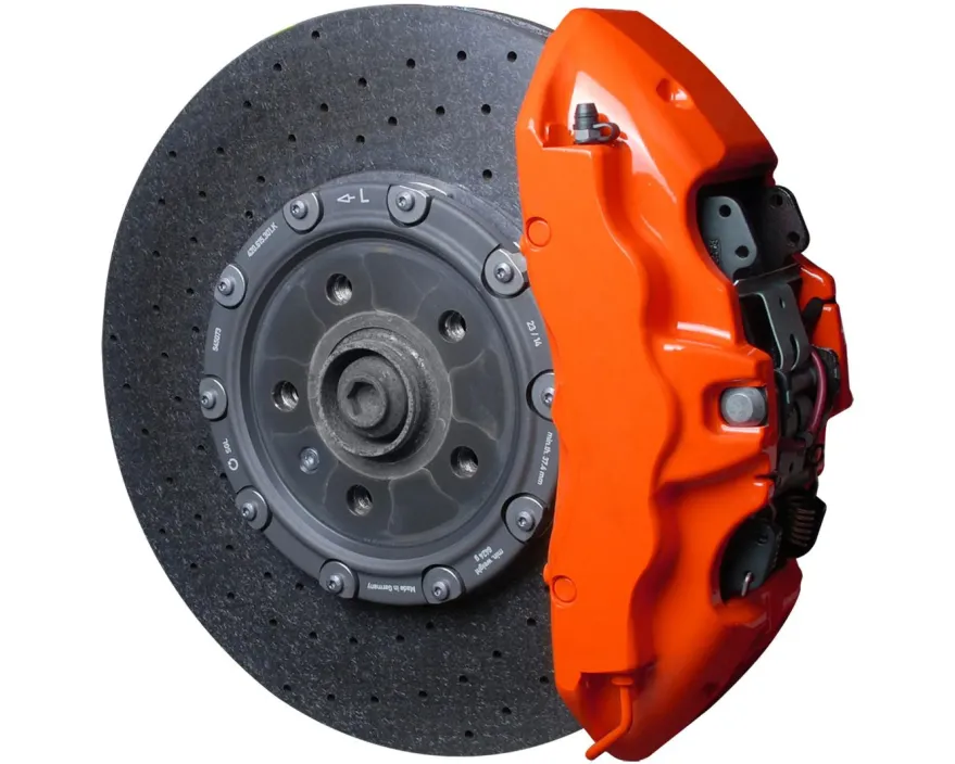 Bromsoksfärg Orange Foliatec