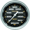 Bromstrycksmätare 66.7mm 1600PSI (Digital Stepper-motor) CARBON FIBER