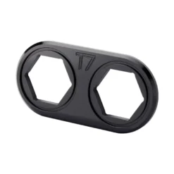 Bulkhead Plåtkit - Dubbel, Bakplatta & O-ringar - SvartT7 Design