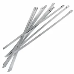 Buntband / Låsband i Rostfritt Stål (10-Pack) Bahnmeister