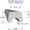 Burstoppning FIA 8857-2001 / SFI 45.1 92cm QSP Products