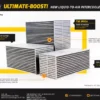Cellpaket Intercooler (WATER/AIR) (Bar & Plate) 300x300x155 CSF Radiators