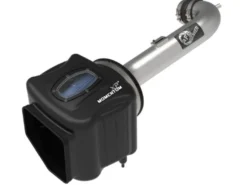 Chevrolet Silverado/GMC Sierra 1500 2014-2019 Kalluftsintag Luftfilterkit Med Pro 5R aFe Power - Brushed