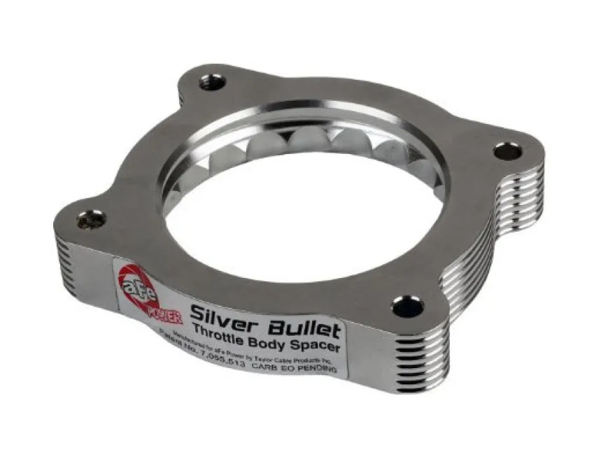 Chevrolet Trailblazer/GMC Envoy 2002-2009 L6-4.2L Gasspjällspacer Silver Bullet - Silver aFe Power