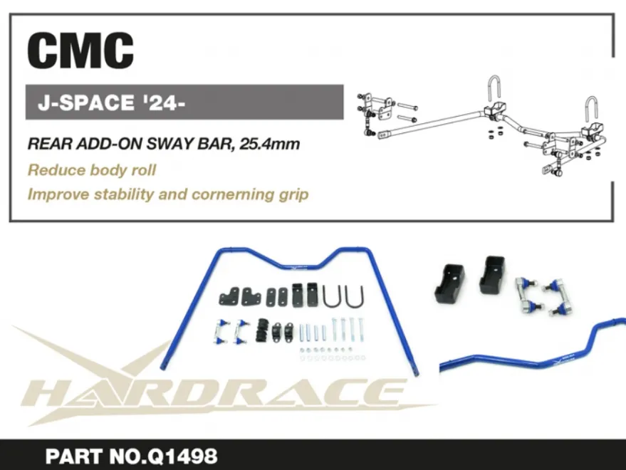 Cmc J space 2024 Bakre Krängningshämmare Add-On Hardrace