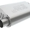 Crate Ljuddämpare Chevrolet Small Block 350 / 383 / 406 CID V8 High Output 3'' Offset Inlopp / 3'' Offset Utlopp S-Type Borla