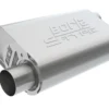 Crate Ljuddämpare Chevrolet Small Block 283 / 327 / 350 CID V8 Stock Output 2.5'' Offset Inlopp / 2.5'' Offset Utlopp S-Type Borla