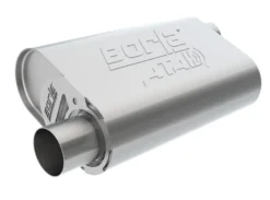 Crate Ljuddämpare Ford Small Block 289 / 302 / 351W CID V8 Stock Output 2.25'' Offset Inlopp / 2.25'' Offset Utlopp ATAK Borla