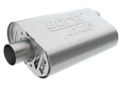 Crate Ljuddämpare Ford Small Block 289 / 302 / 351W CID V8 Stock Output 2.25'' Offset Inlopp / 2.25'' Center Utlopp ATAK Borla