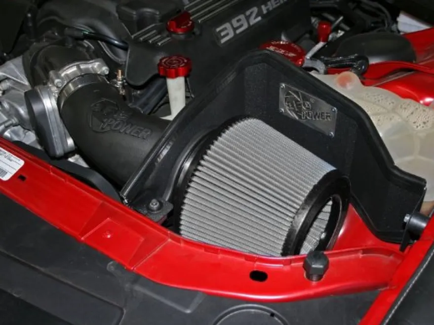 Dodge Challenger/Charger/Chrysler 300 SRT8/SRT 2011-2023 V8-6.4L HEMI MagnumFORCE Insugskit Sportluftfilter Pro DRY S aFe Power