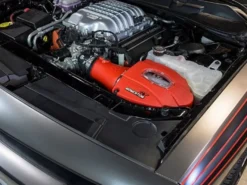 Dodge Challenger/Charger SRT Hellcat 2015-2016 V8-6.2L (sc) HEMI Momentum GT Limited Edition Kalluftsintag aFe Power - Röd