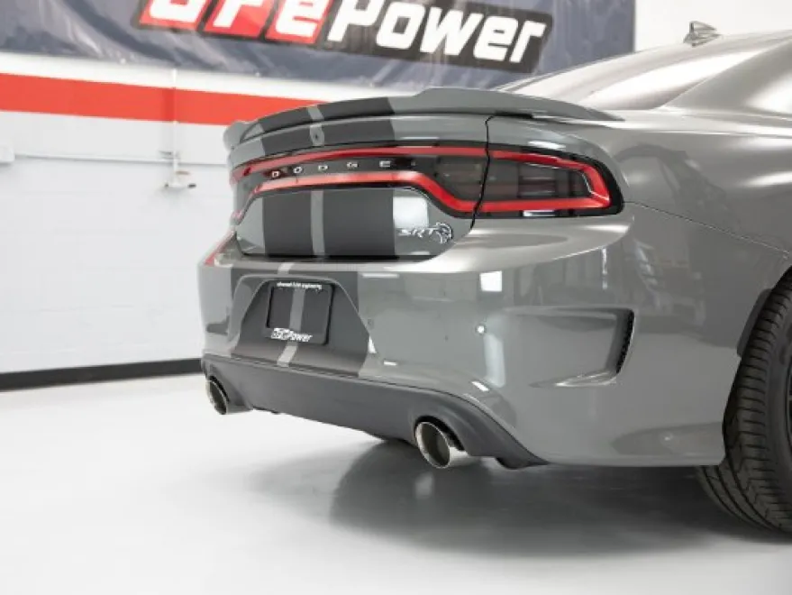 Dodge Charger/Hellcat 2015-2022 V8-6.2L/6.4L MACH Force-XP 4-1/2in Polerade OE Utbytesutblås aFe Power