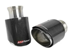 Dodge Charger/Hellcat 2015-2022 V8-6.2L/6.4L MACH Force-XP 4-1/2in Kolfiber OE Utbytesutblås aFe Power