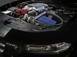 Dodge Charger SRT Hellcat Redeye 2021-2023 V8-6.2L (sc) Track Series Stage-2 Kolfiber Insugskit Sportluftfilter Pro 5R aFe Power
