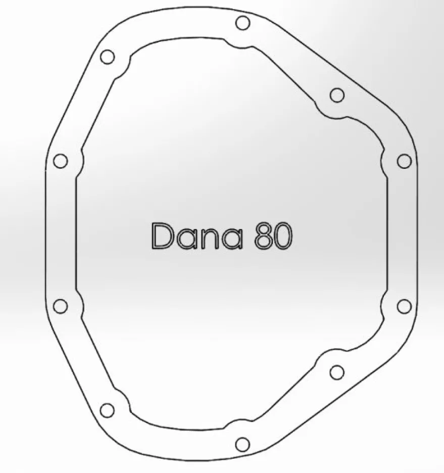 Dodge Diesel Pick-Up 5.9L (td) 1994-2002 / Ford F-350/F-450 SD 1999-2007 Bakre Diffkåpa aFe Power - Machined